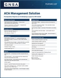 ACA Feature List Cover Image