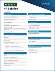 HR Software Features