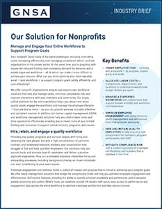 Nonprofit Payroll Solution Overview Cover Image