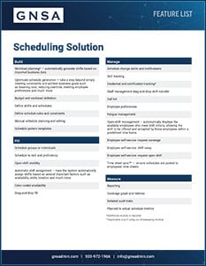 Scheduling Feature List Cover Image