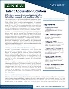 Oregon Talent Acquisition Solution