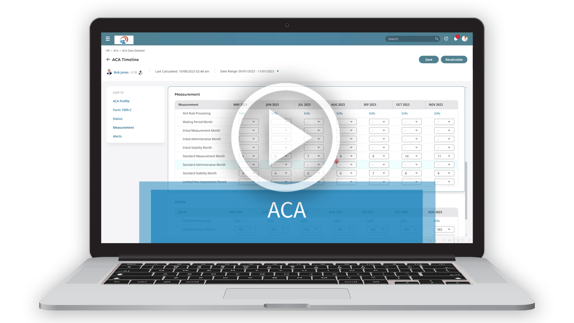 ACA Management Software Demo