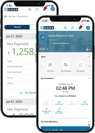 PeoplePro Mobile App Screenshots