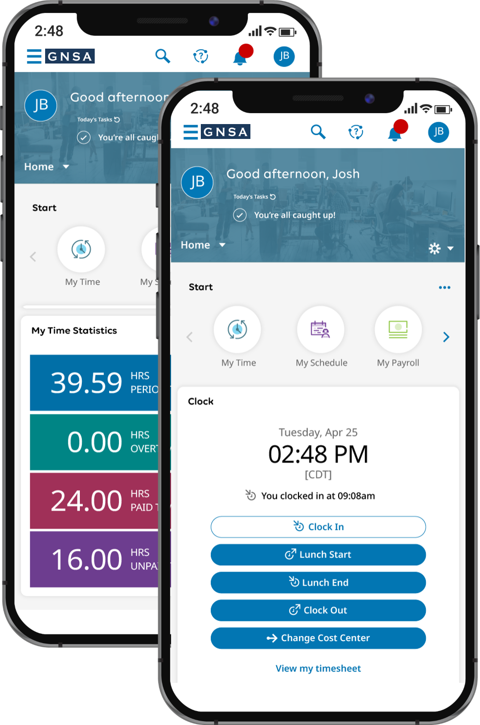 GNSA - Timekeeping Mobile Devices
