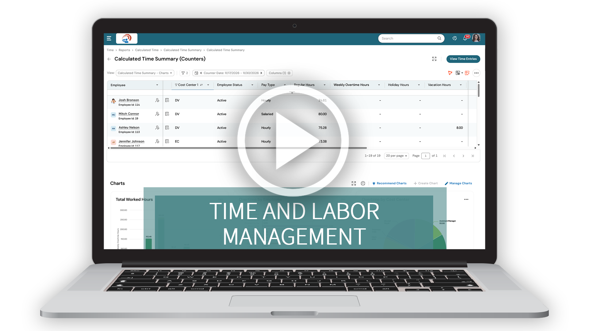 Time and Labor Software Demo Video Thumbnail