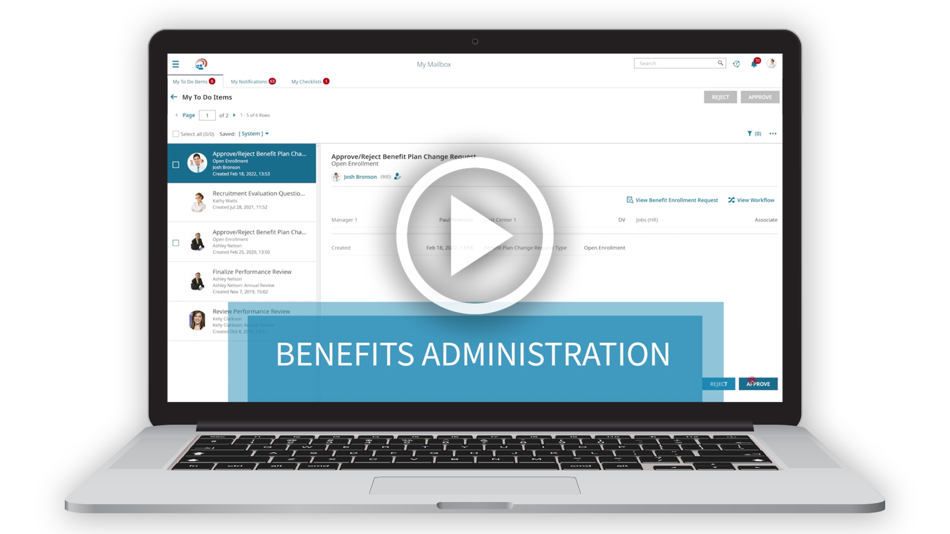 Benefits Administration Software Demo Thumbnail