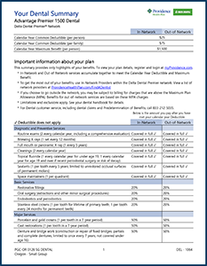 2026 Providence Dental Plan Options Cover Image