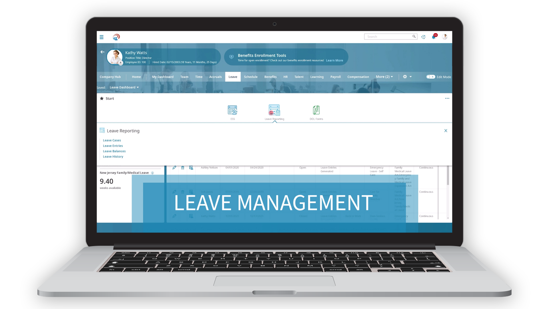 Leave Management Software Demo Video Thumbnail